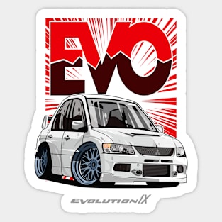 Lancer Evolution IX Sticker